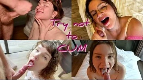 Facial&comma; Oral creampie Compilation&comma; TRY NOT TO CUM&excl;
