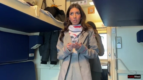 NEW
Sex with Conductor on the Train, I Hope She Doesn’t Get Fired